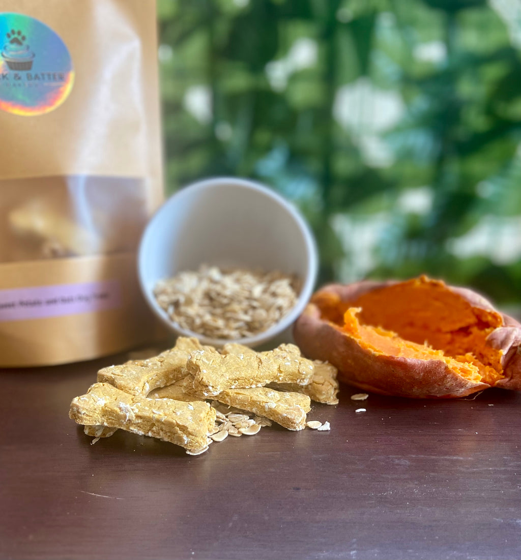 Sweet Potato and Oat Premium Dog Treats