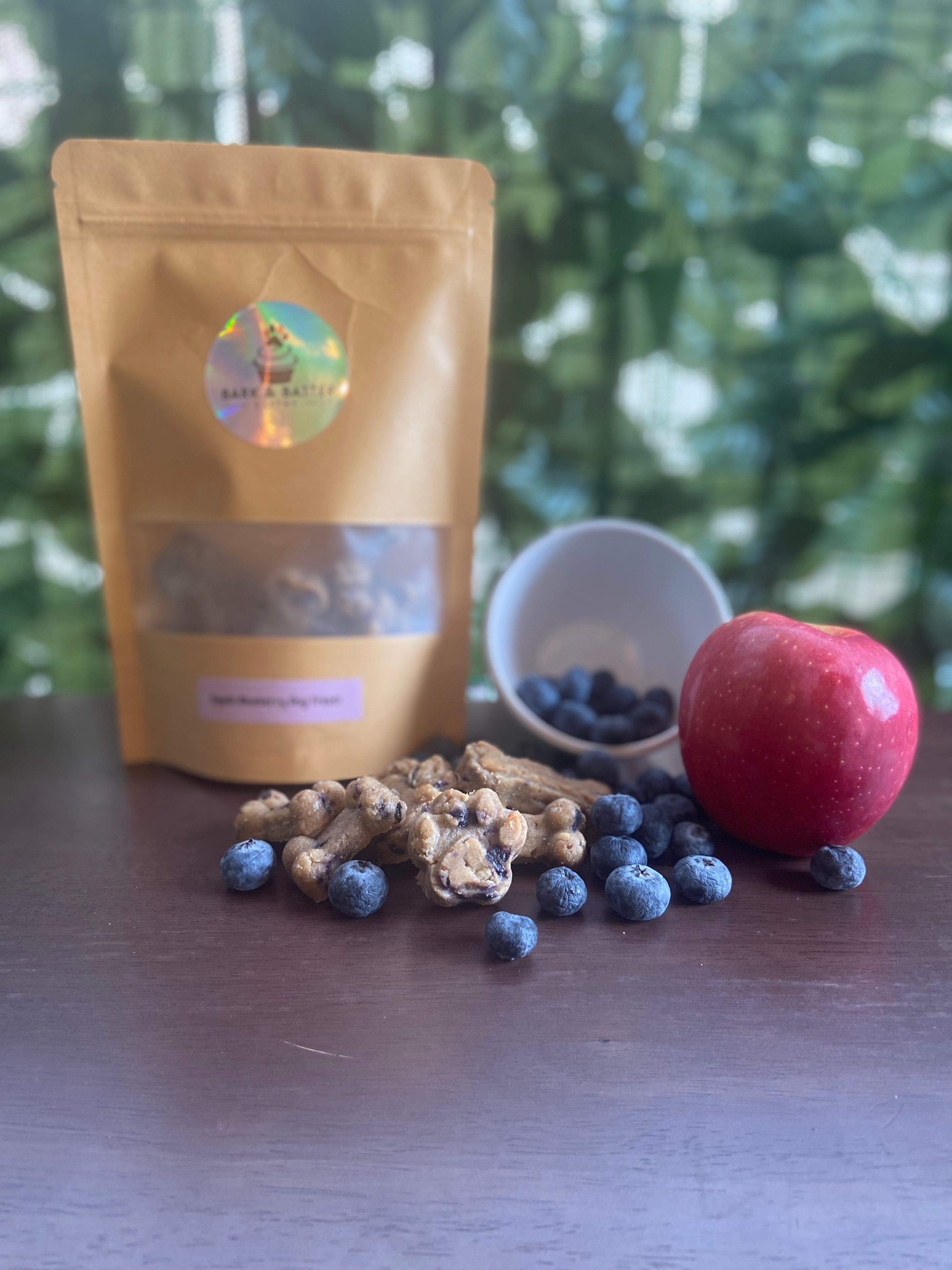 Apple Blueberry Premium Dog Treats