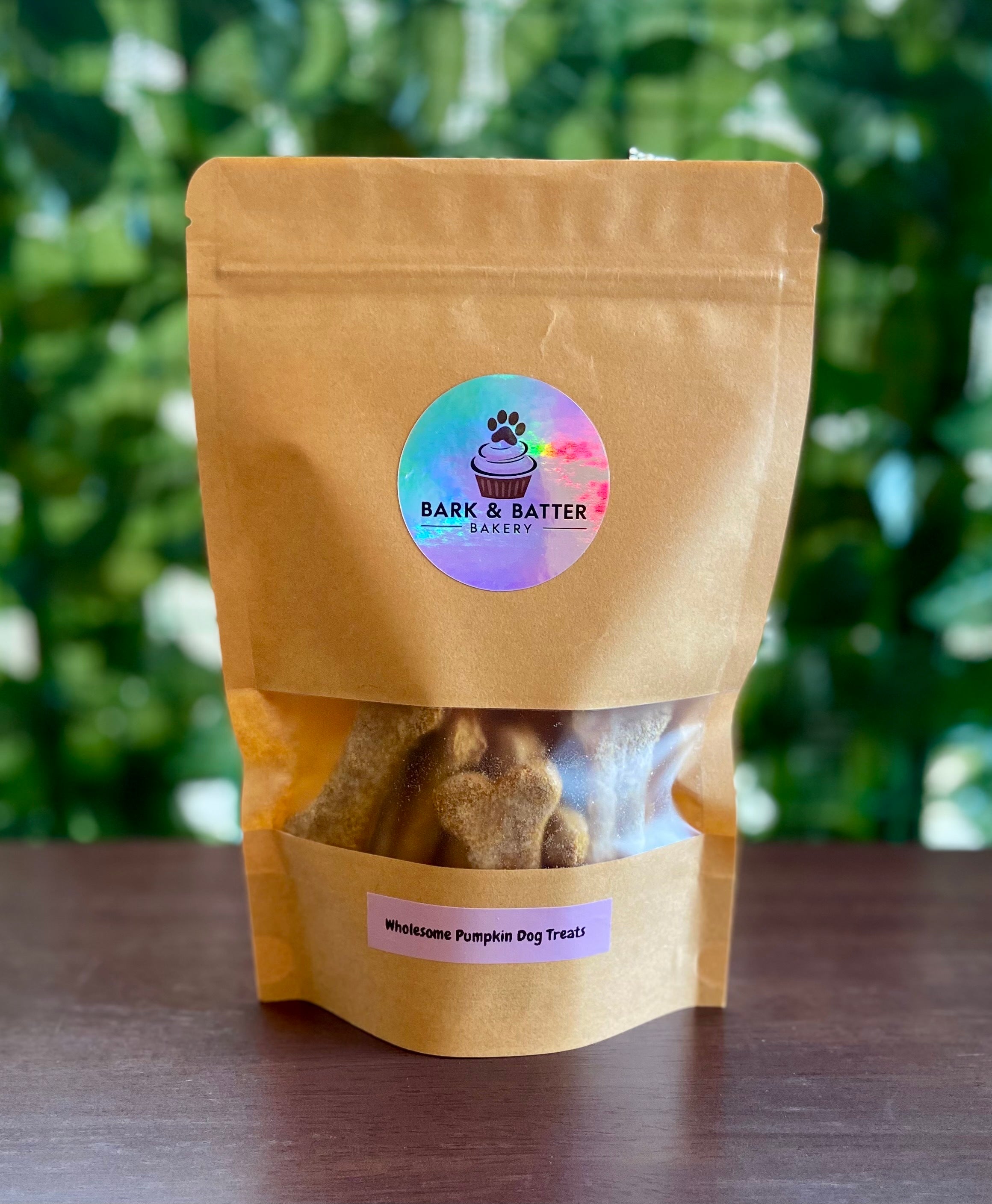 Homemade Premium Wholesome Pumpkin Dog Treats